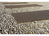 BOORDSTEEN KANDLA BRUIN 100x30x6-8cm