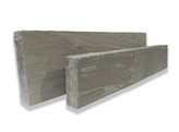 BOORDSTEEN KANDLA GREY HANDGESPLETEN 100x30x6-8cm