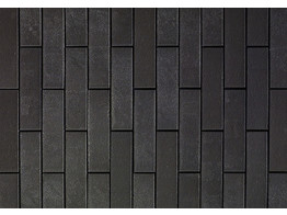 TRENDLINE EROS - Briques en terre cuite non sable non vieillis - noir nuance UWF 200x50x60mm