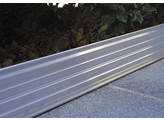 ECCOBORDER ALUBORD  140  2 4 m per stuk   aluminium afboording  PROMO