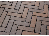 Briques en terre cuite drainant brun PASSAQUA - WDF 200x63x80 mm