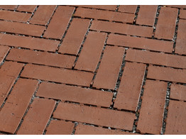 Briques en terre cuite drainant rouge - WDF 200x63x80 mm