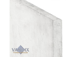 Gladde onderplaat beton wit/grijs 24Hx3.5Dx180L  PROMO 