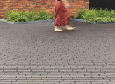 Briques en terre cuite drainant noir PASSAQUA - WDF 200x63x80 mm