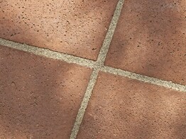 BETONTEGELS SCHELLEVIS EXTRA LARGE FORMAAT ROODBRUIN