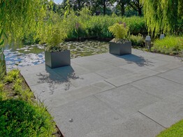 BETONTEGELS SCHELLEVIS  MIDDELGROOT FORMAAT GRIJS