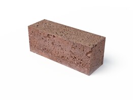 SCHELLEVIS BETONKLINKER DIKFORMAAT ROODBRUIN 21x7x8cm