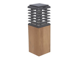 TEKURA SOLAR PADVERLICHTING TEAK H45