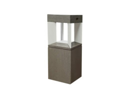 SOLAR PADVERLICHTING TECKALU WIT MET VOET H45