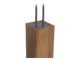 SOLAR PADVERLICHTING TECKALU WIT MET VOET H90