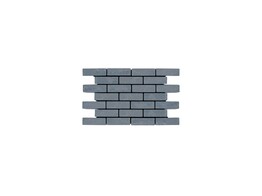WATERPASSERENDE BETONKLINKER 20x6.5x8 cm Ongetrommeld ARDUINBLAUW