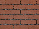 Briques en terre cuite drainant rouge PASSAQUA - WDF 189x59x80 mm