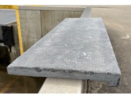 ZWEMBADBOORD RECHT 100x35x3/5cm BRUGSCH VEROUDERD
