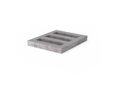 Grote Schellevis grasbetontegel 60x60X10 CM GRIJS