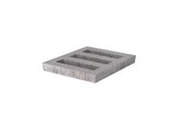 Grote Schellevis grasbetontegel 60x60X10 CM GRIJS