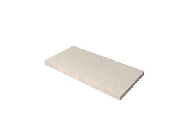 Grote Schellevis betontegels 120X60X7 CM CREME