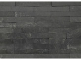 Lamelles mural 3D  Ardesia nera 60x15cm