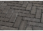 Briques en terre cuite drainant noir PASSAQUA - WDF 200x63x80 mm